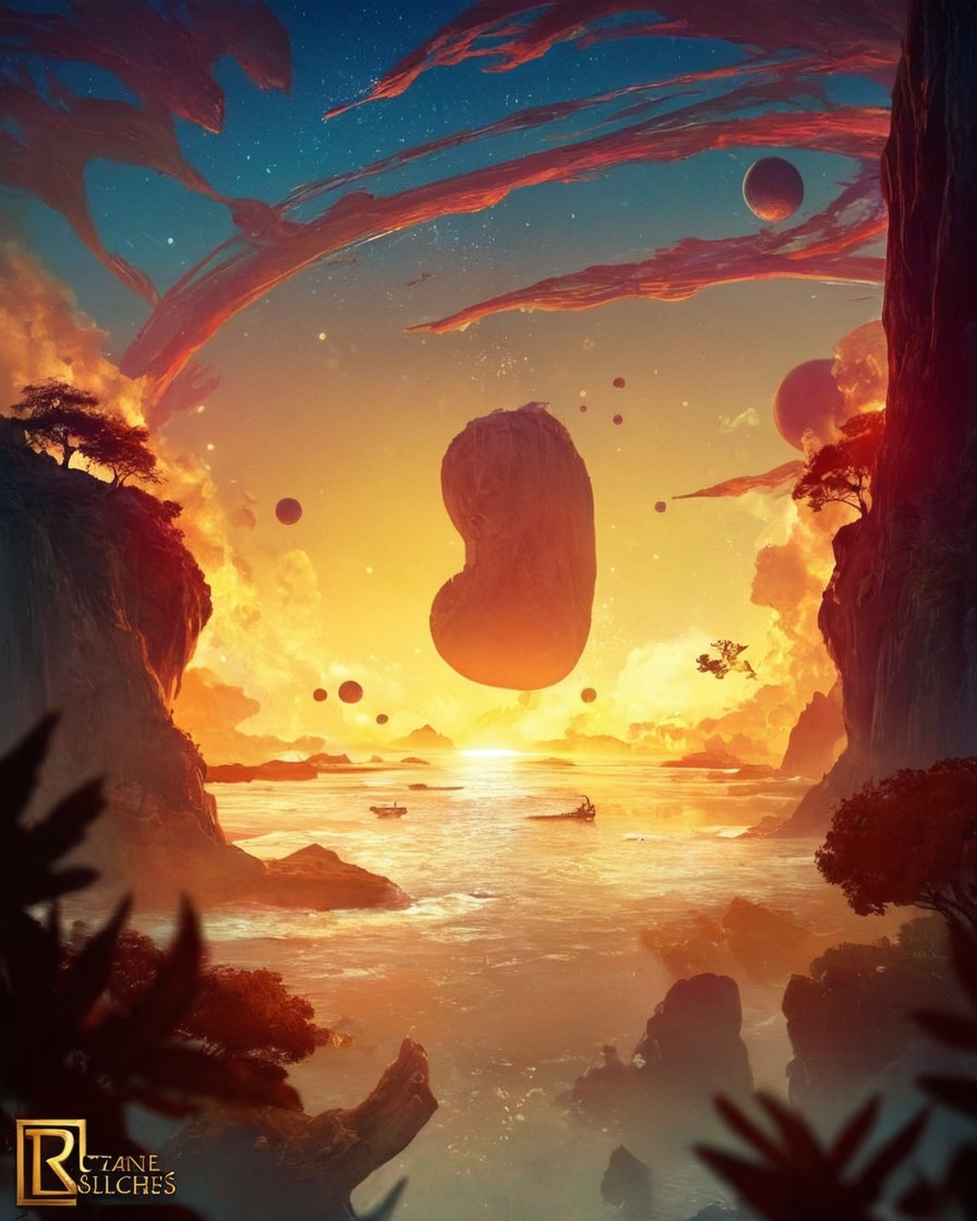 artist, avatarthelastairbender, digitalart, landscape, landscapeart, sunset, avatarfanart, art