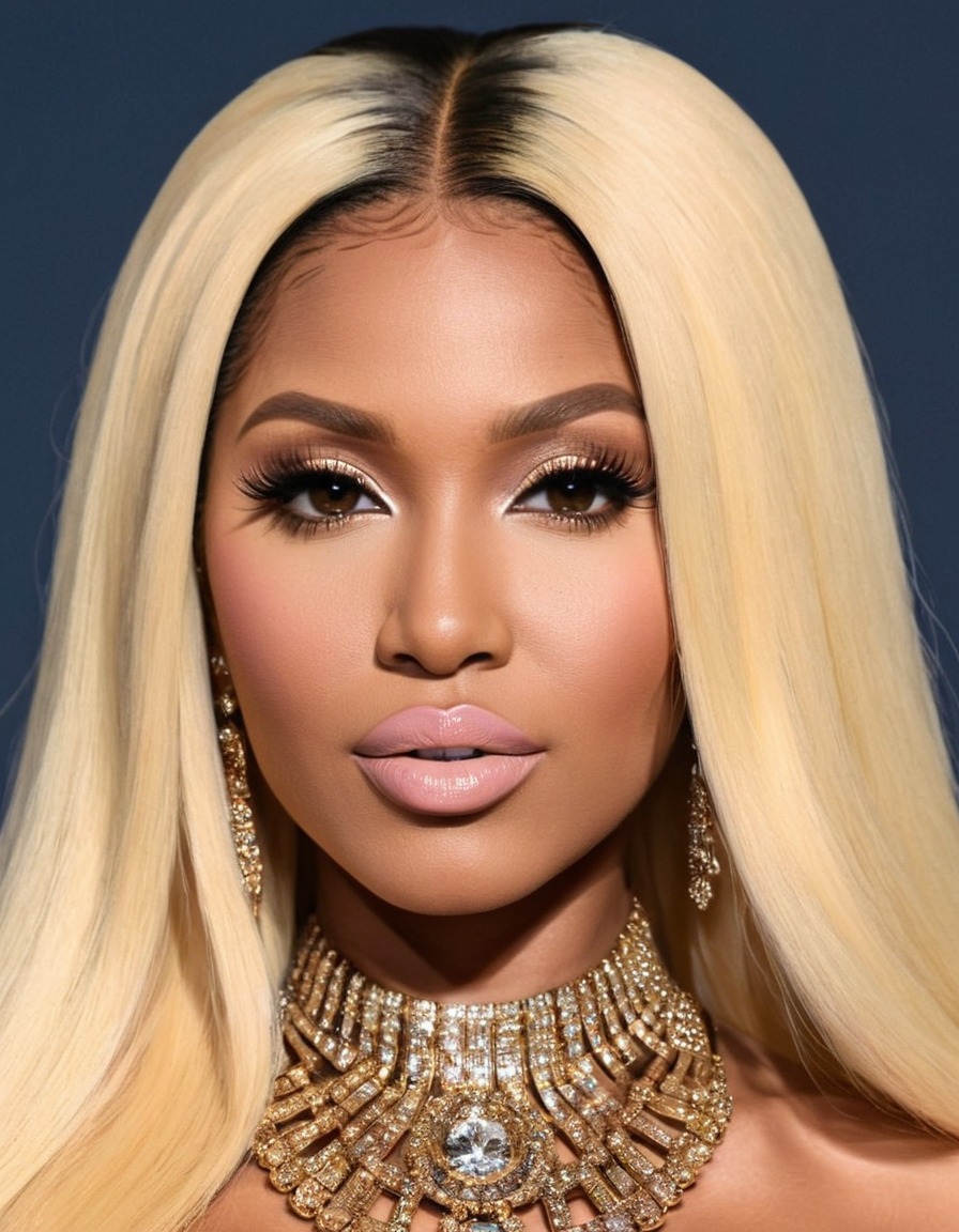 nicki minaj, portraiture, music artist, hip hop, award-winning, beauty, fashion