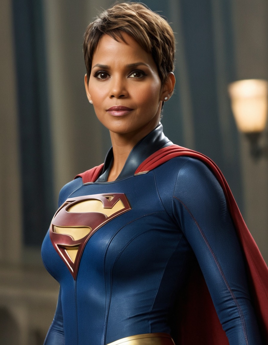 halle berry, superwoman, dc comics, actress, superhero, supergirl, film