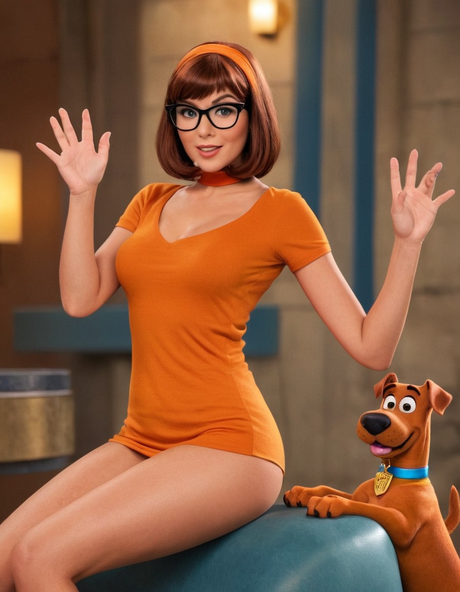 velma dinkley, scooby-doo, character, cartoon, makeover, smart, fashion