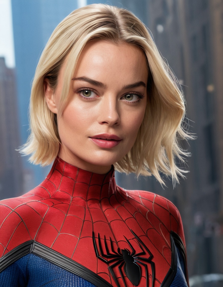 margot robbie, spiderman, casting, movie, film, superhero