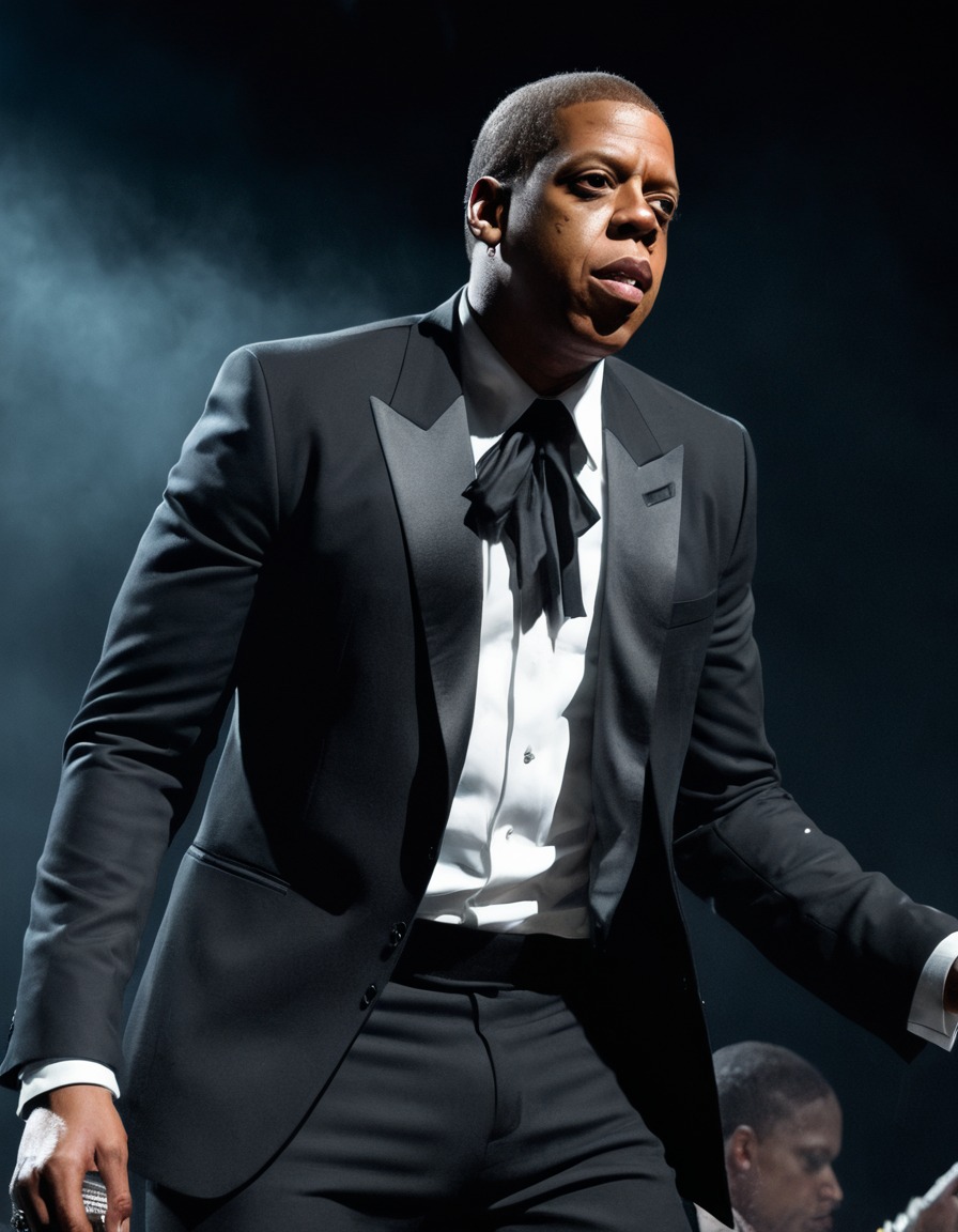 jay-z, zombie, performing, stage, music, celebrity, horror, celebrities