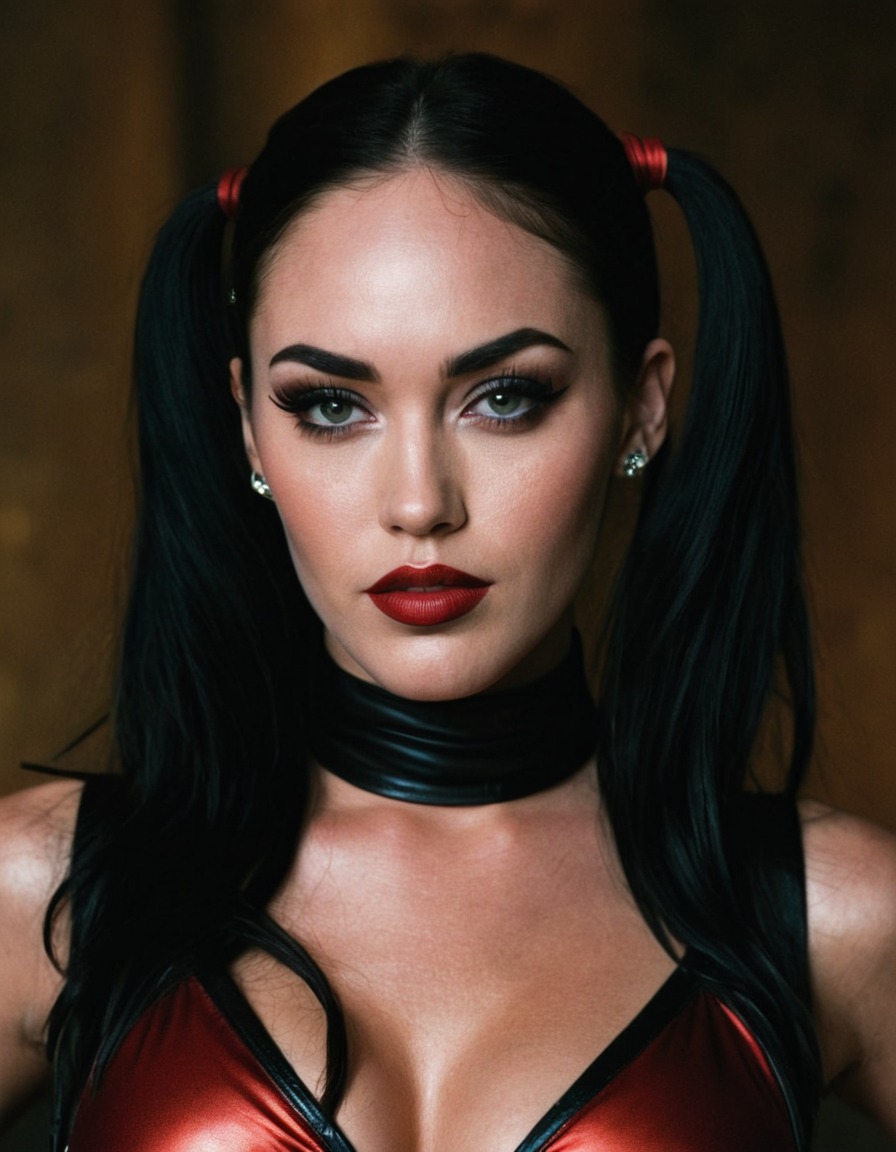 harley quinn, megan fox, dc comics, superhero, villain, actress, character