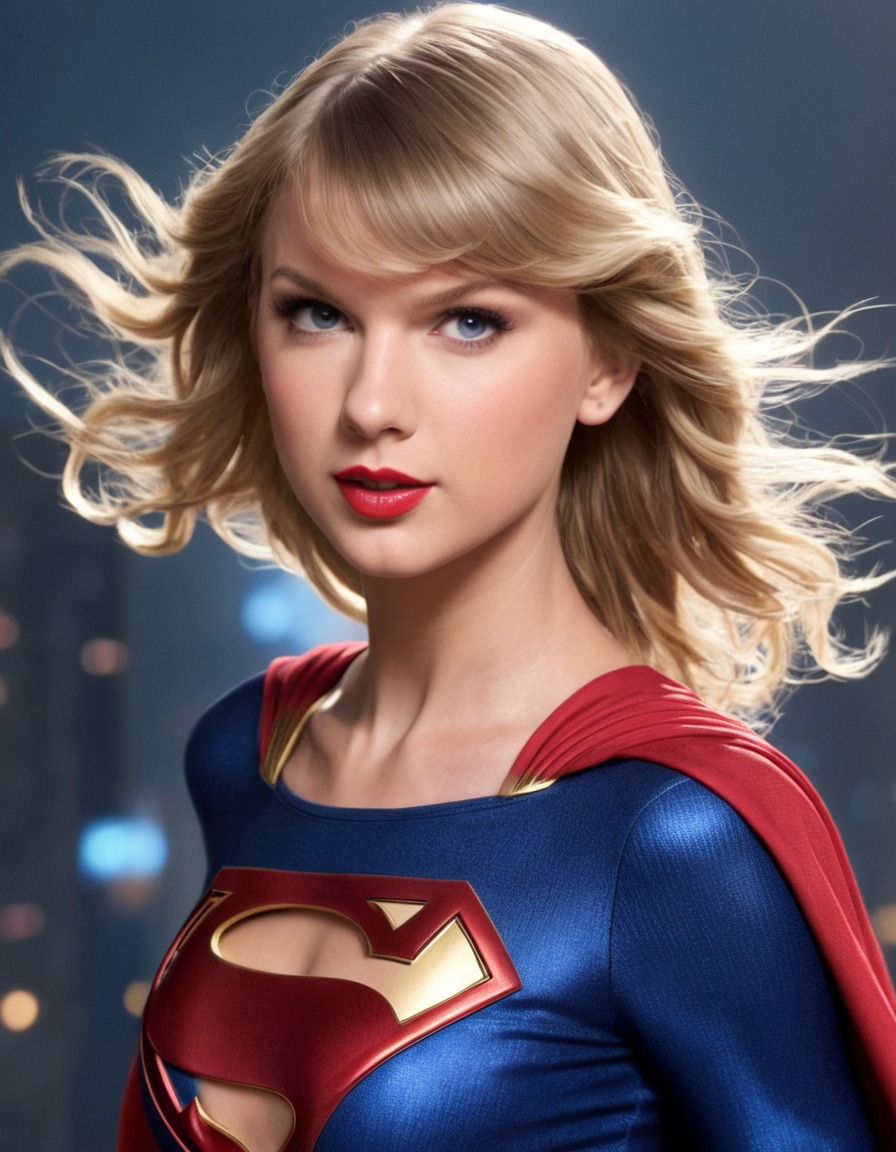 taylor swift, supergirl, musician, singer, superhero