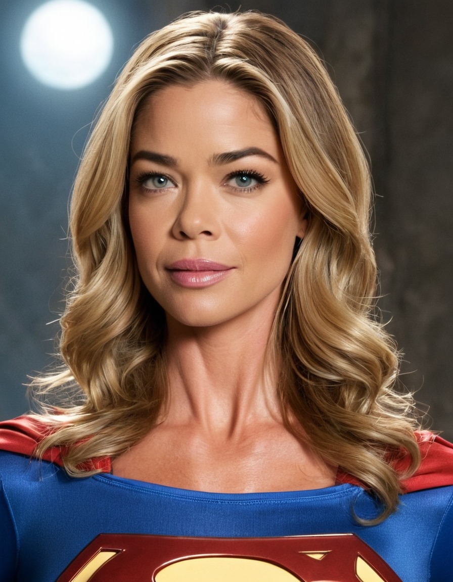 denise richards, supergirl, actress, superhero, hollywood