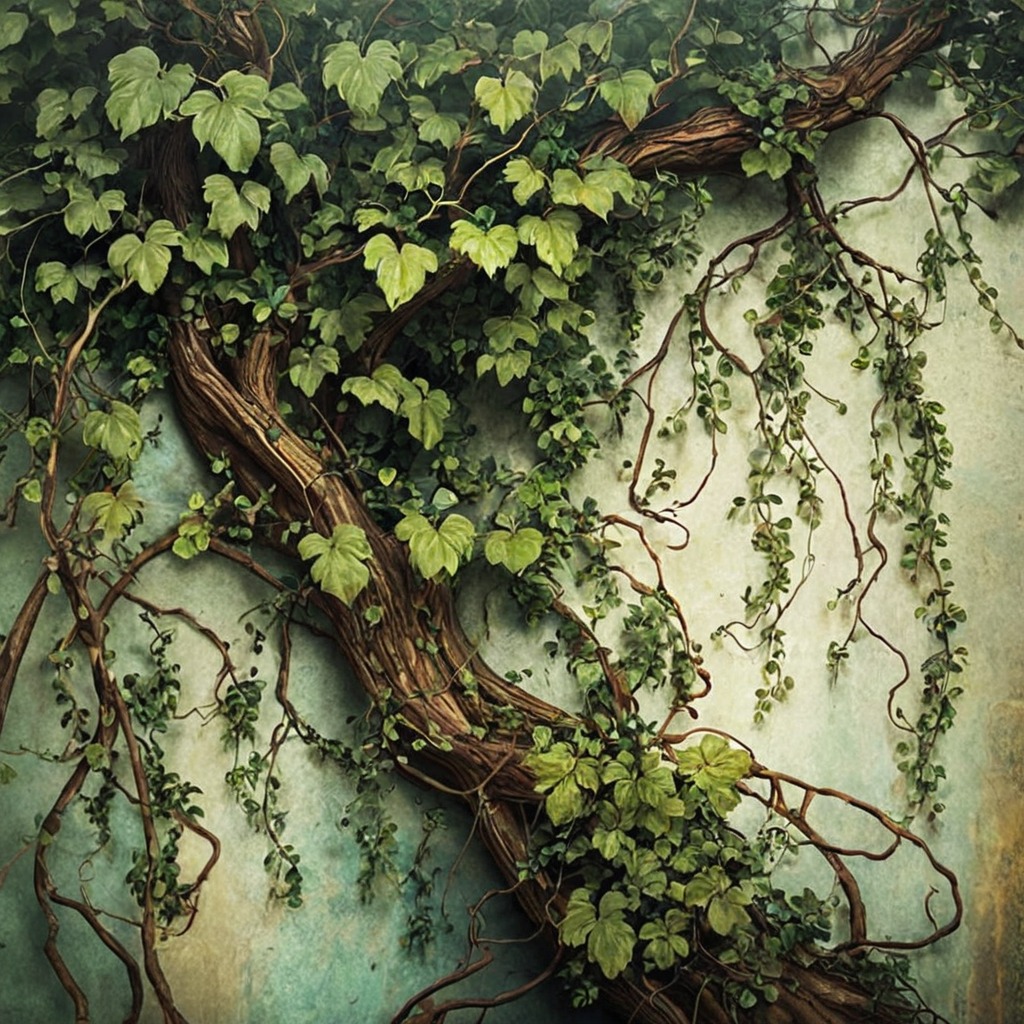 plants, digitalart, forest, beauty, beautiful, vines, aiart