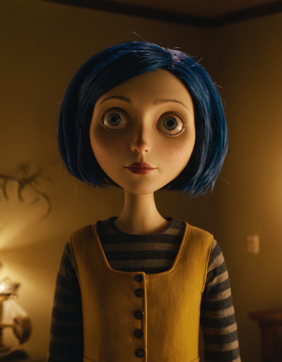 coraline jones, coraline, character transformation, strong female character, film adaptation, fantasy world, beauty redefined