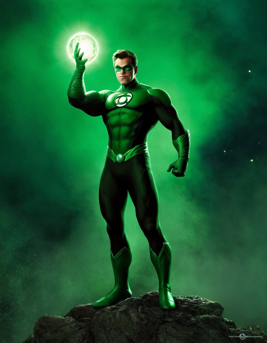 green lantern, dc comics, superhero, alan scott, comic book, golden age, dc universe