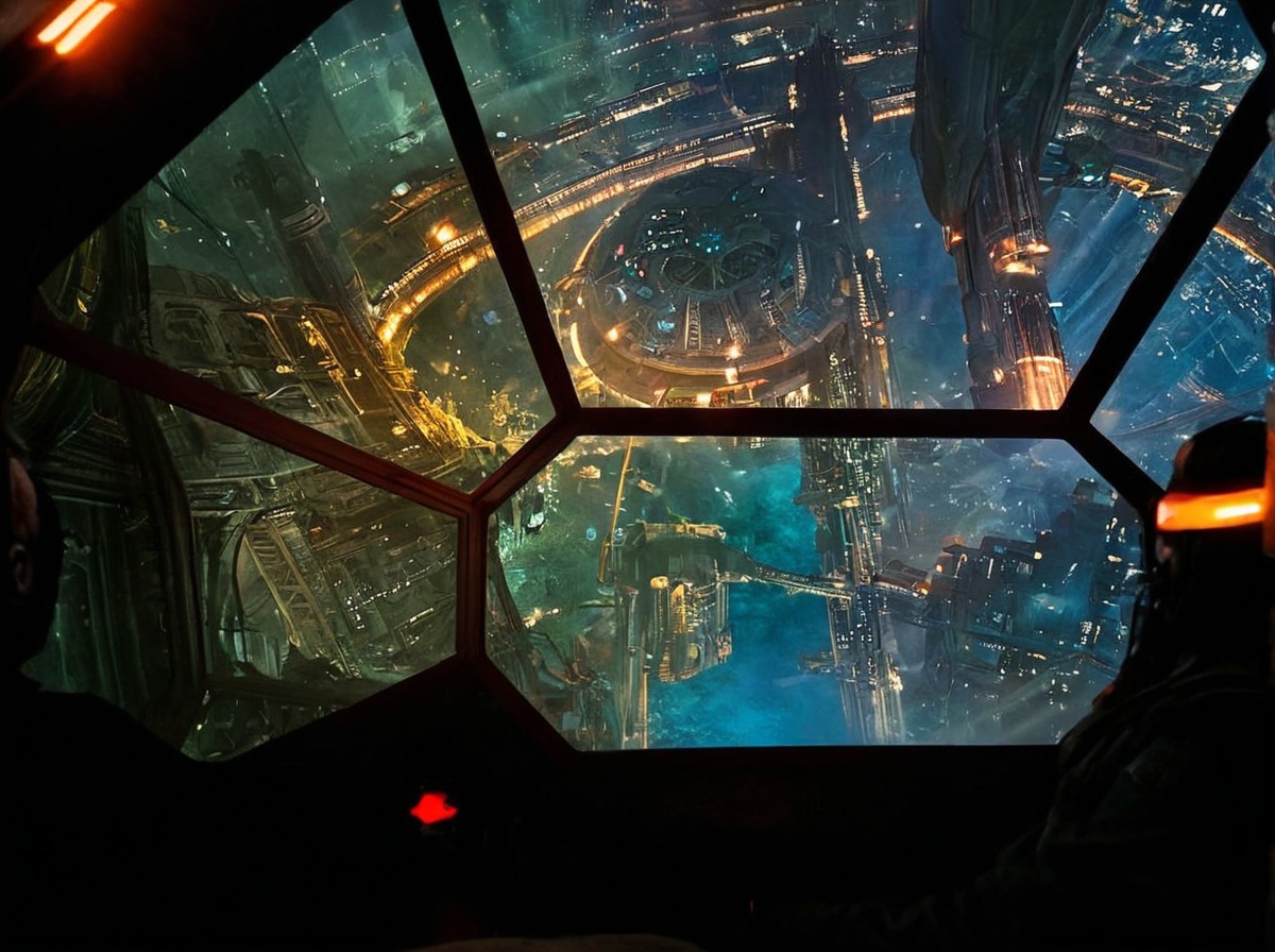 architecture, millenniumfalcon, outerspace, space, spires, stockphoto, stockresource, wires, disneyshollywoodstudios, starwarsstock, galaxysedge, apocalypticlookstock, rideoftheresistance