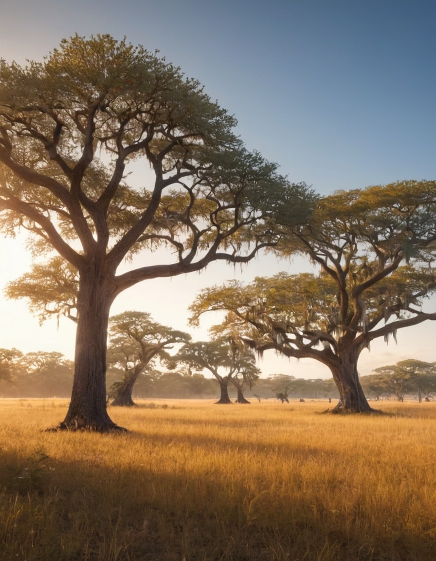 nature, savannah, beautiful, landscape, wildlife, beauty, scenery