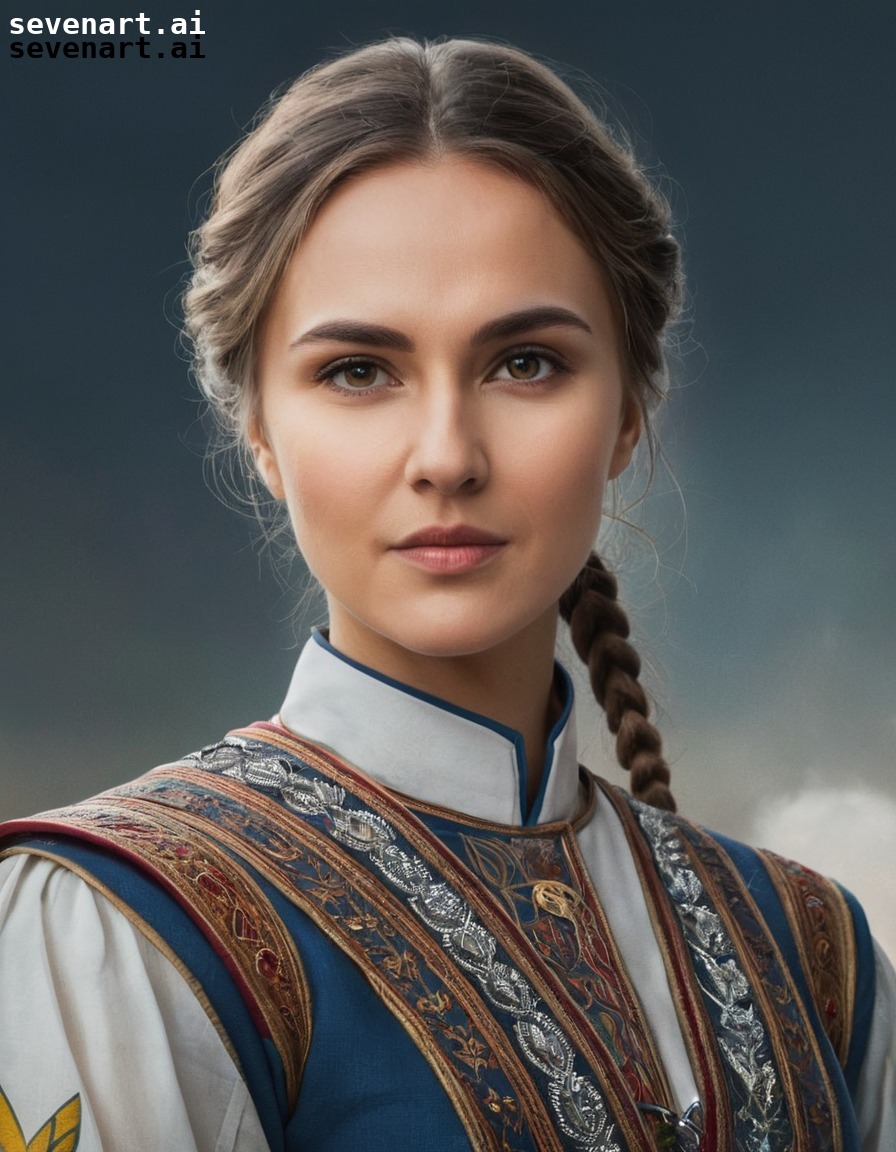 ukrainian, woman, portrait, resilience, determination, ukraine, ukrainians