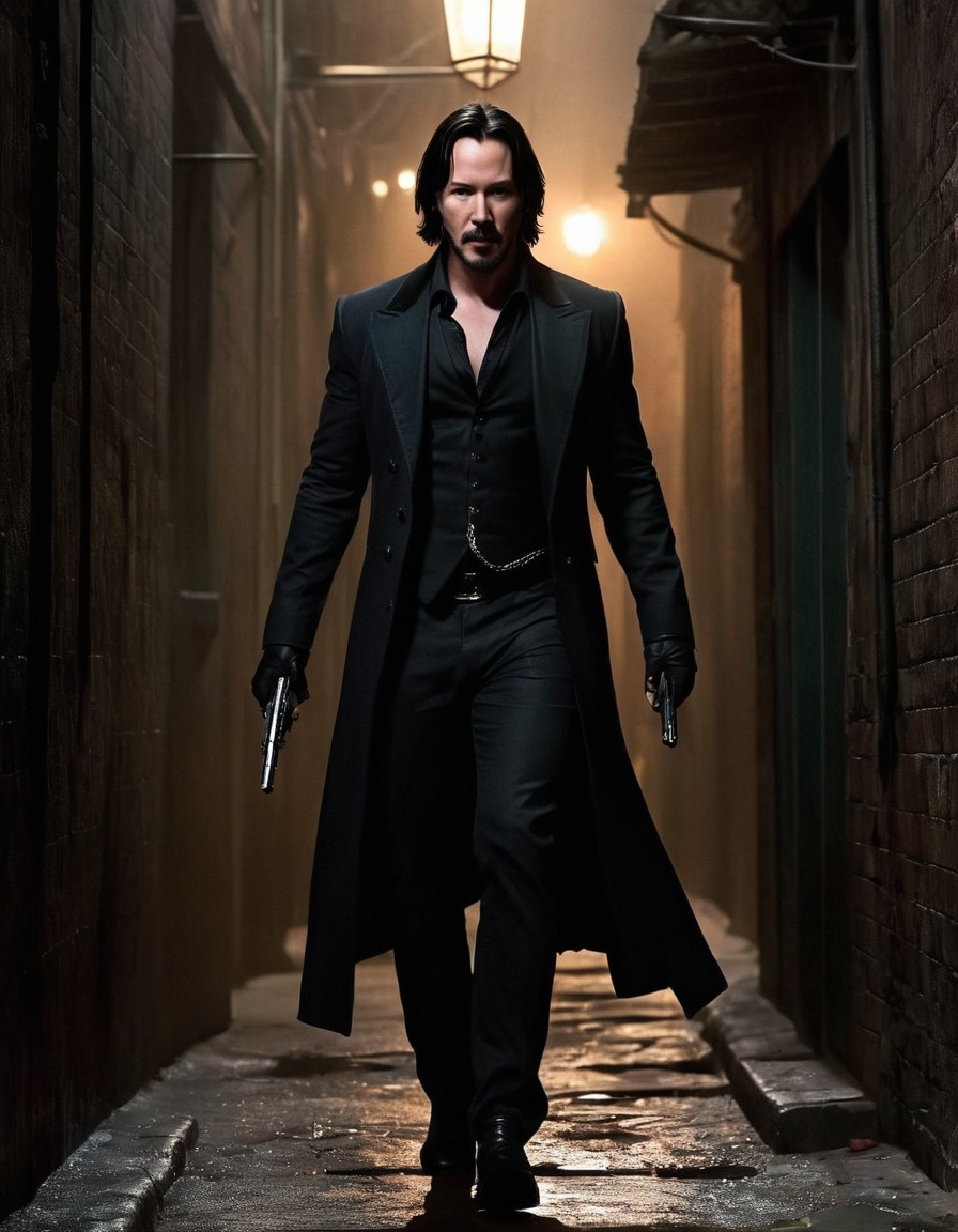 keanu reeves, vampire hunter, dark alleyway, urban fantasy, action, thriller, vampire