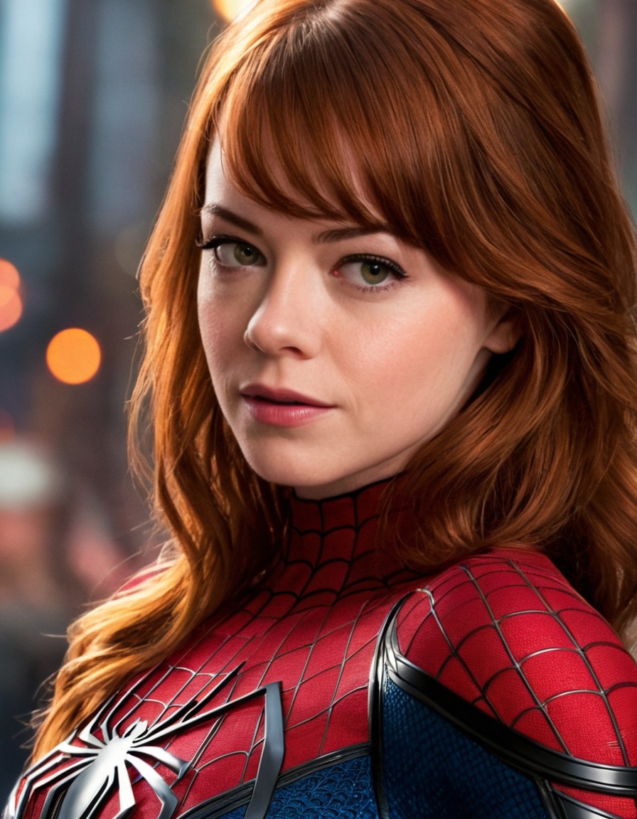 emma stone, spiderman, actress, superhero, marvel, gwen stacy