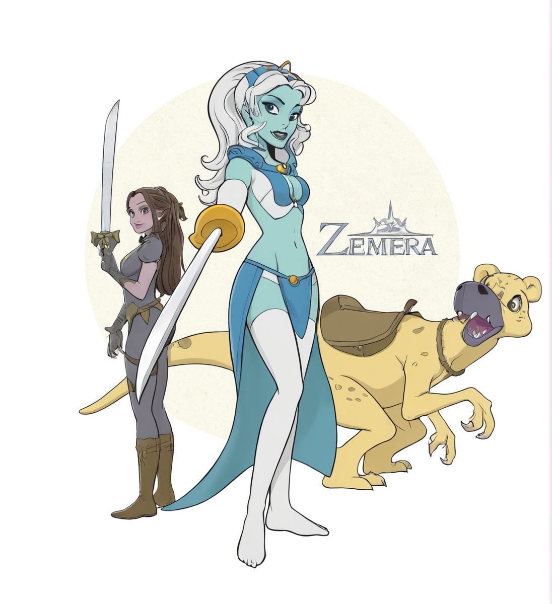 fanart, princess, bix, karri, webcomic, zemara