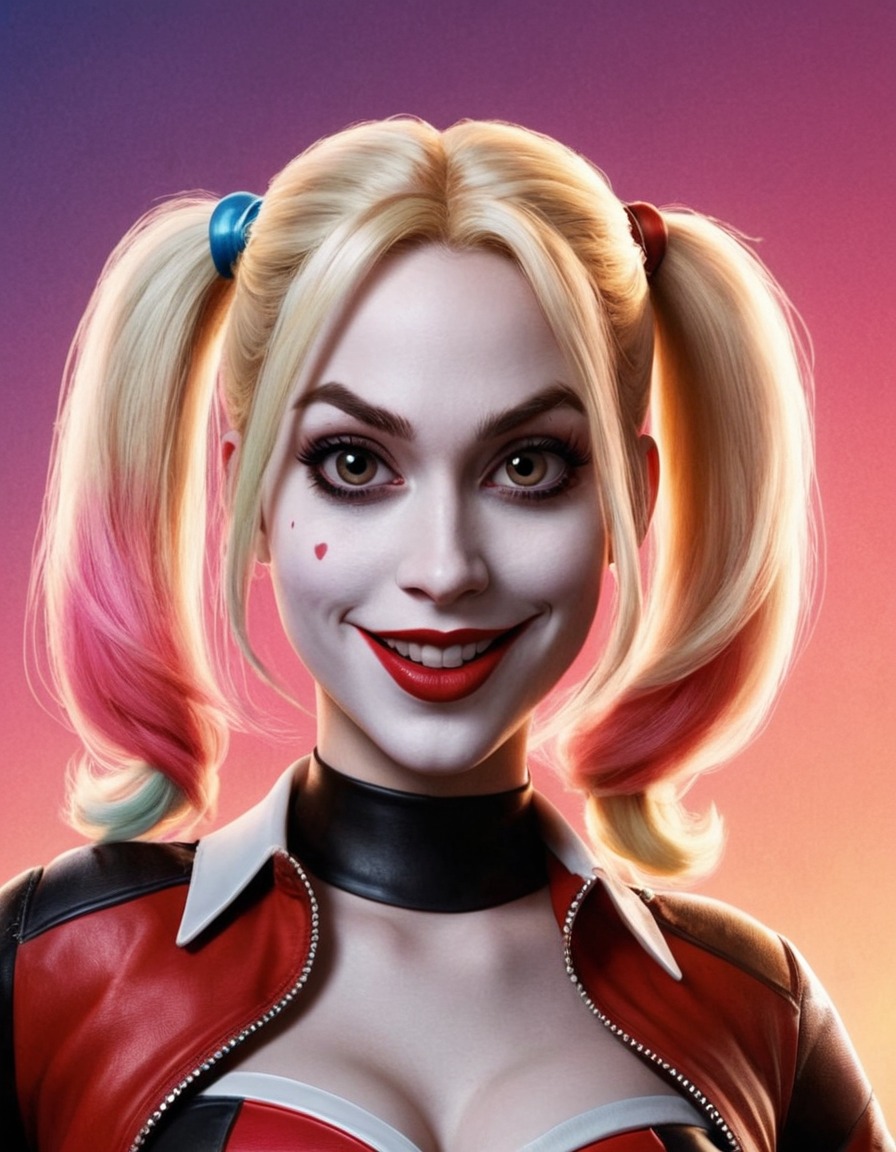 fun, harley quinn, dc comics, character, comics, caricature, humor