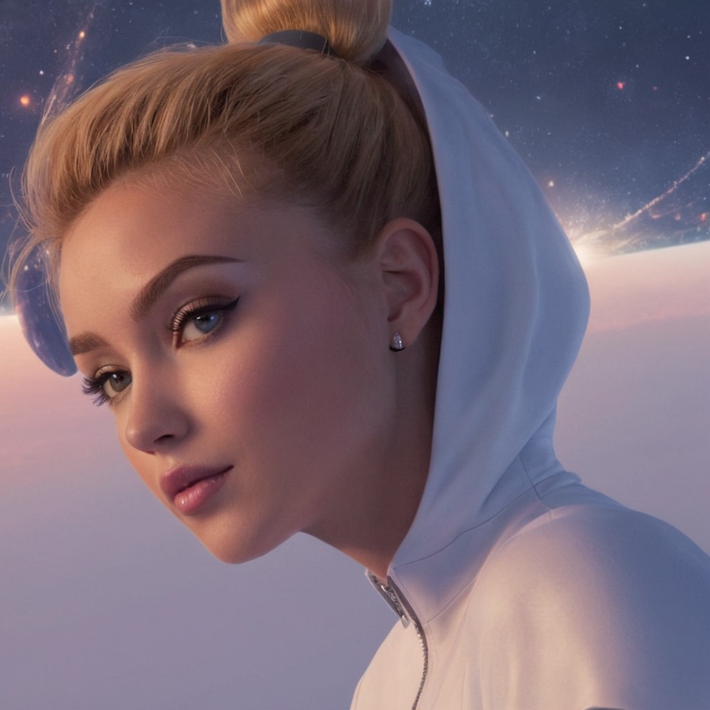 shes soooo pretty 😻😻😻, if she looked at me like that i would faint immediately, might’ve posted this pic before but idk 🤷🏼‍♀️, atsv, across the spiderverse, spiderman, spiderverse, gwen stacy, spider gwen, ghost spider