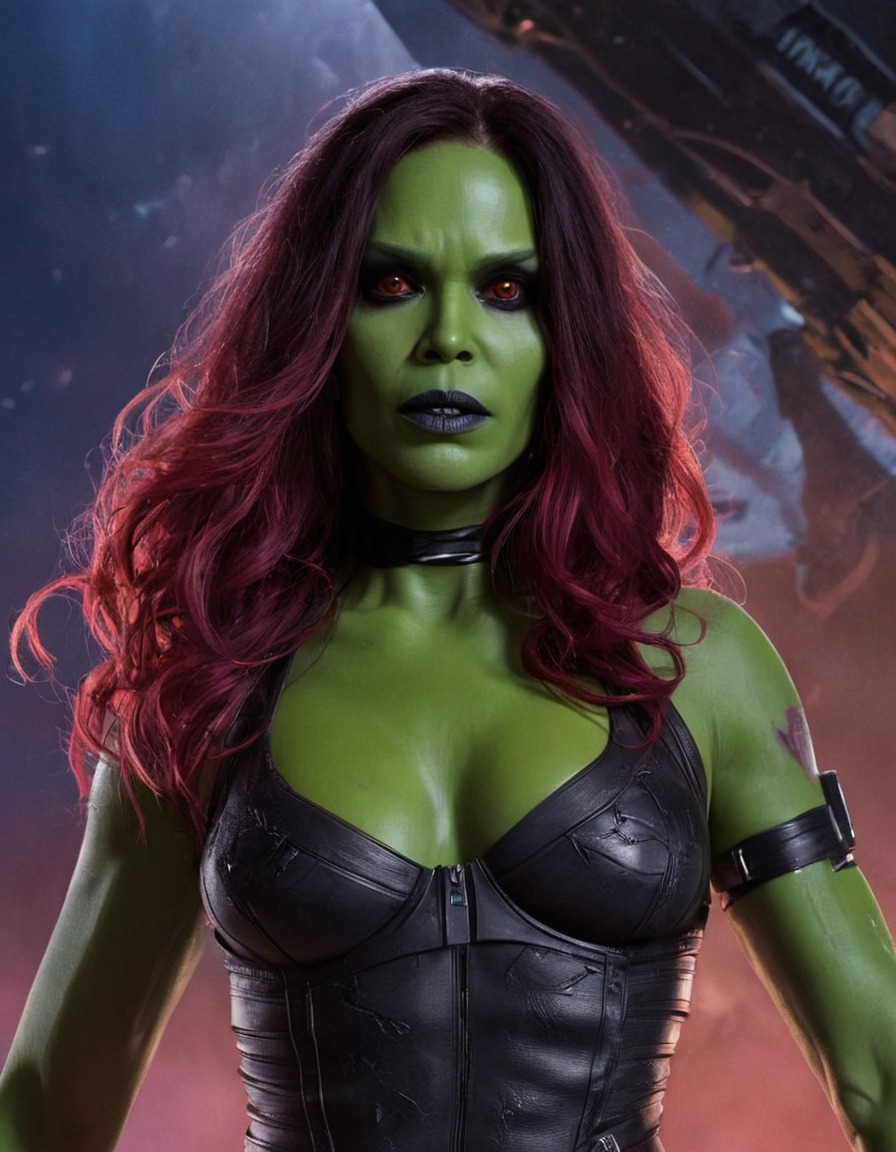 gamora, guardians of the galaxy, marvel, superhero, villain, antagonist