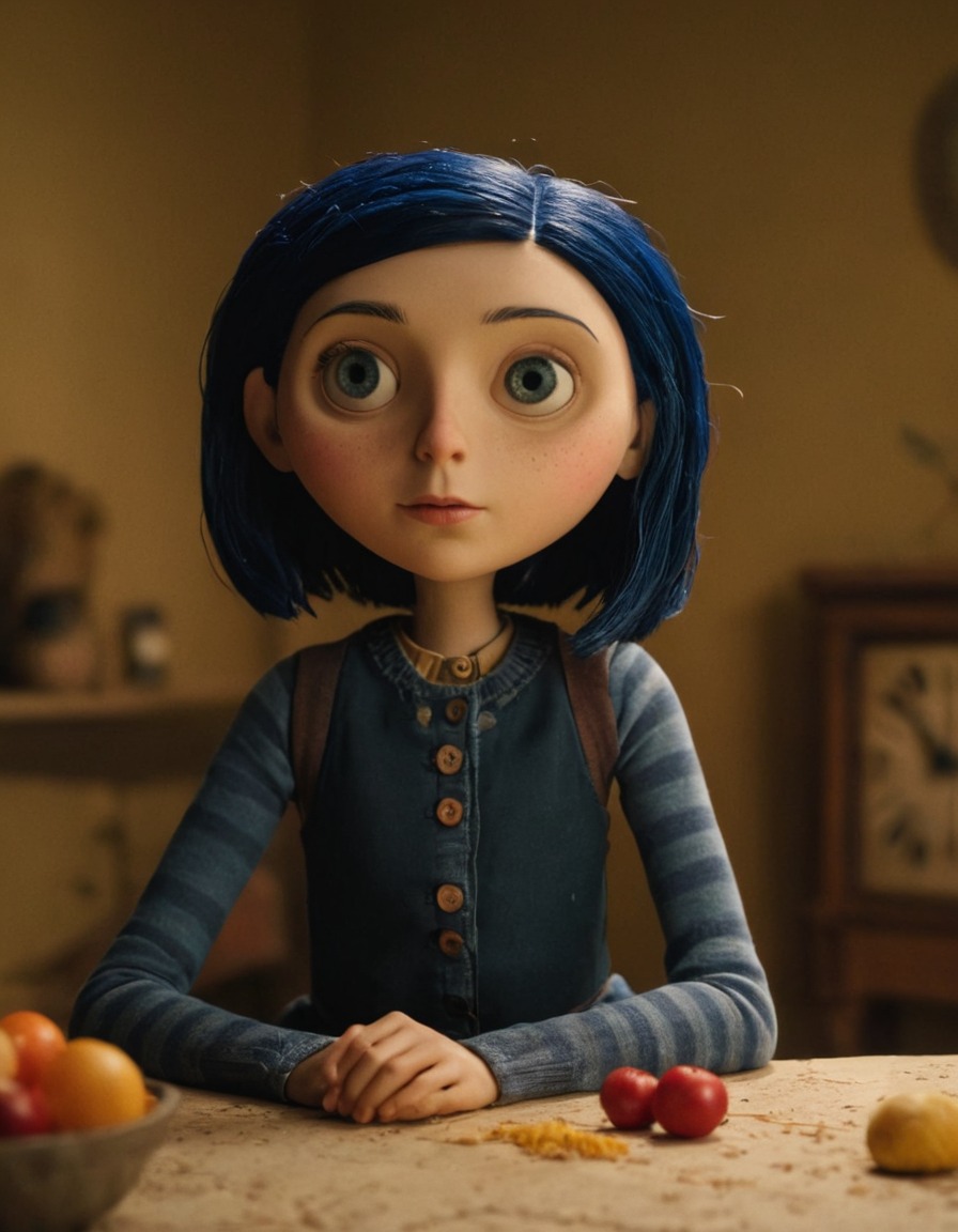 coraline jones, coraline, character transformation, strong female character, film adaptation, fantasy world, beauty redefined