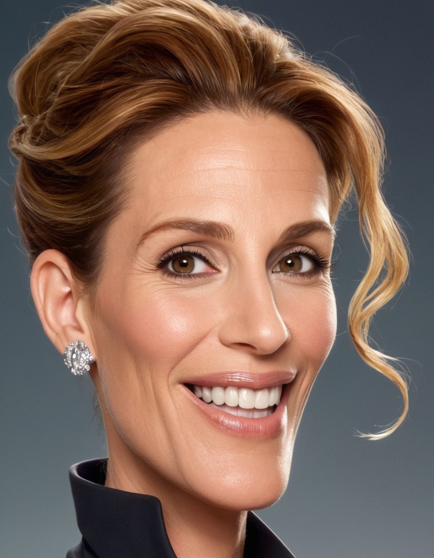 fun, julia roberts, celebrity, comedy, caricature, humor