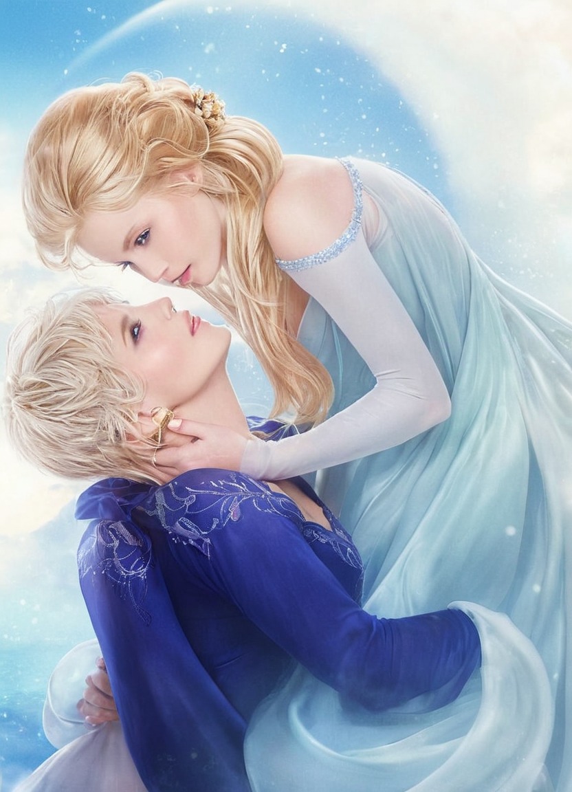 pius33, couple, elsa, fanart, frozen, jackfrost, movie, elsajackfrost