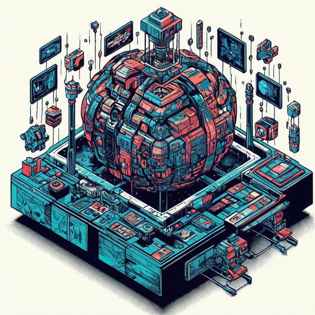 videogamefanart, scifi, pixelart, conceptart, fanart, cyberpunk, surreal