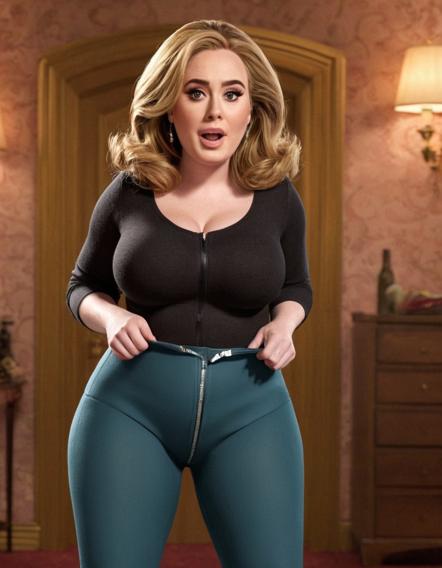 adele, cartoon, weight, struggle, fat