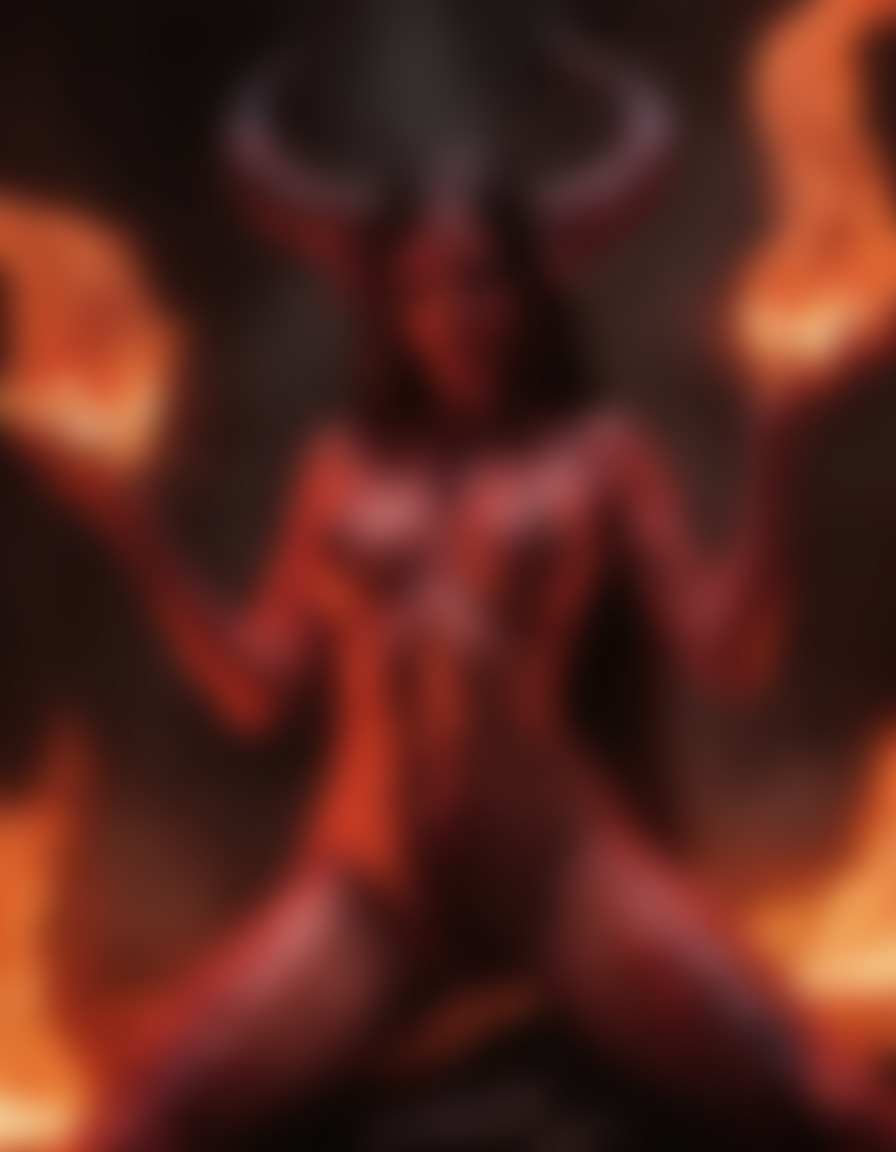 hell, demoness, spell casting, dark energies, demon, sexy, nsfw	