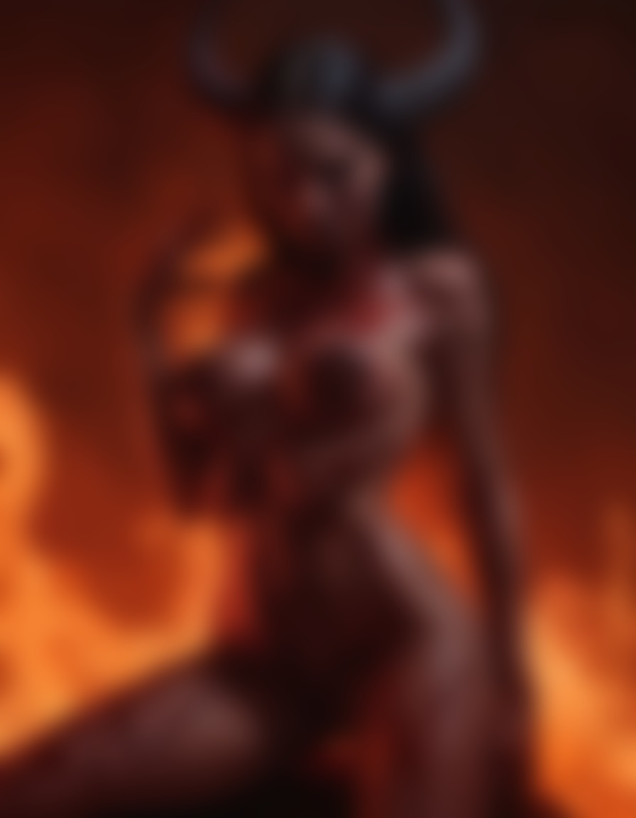 demonesse, spirits, infernal flames, hell, demon, sexy, nsfw	