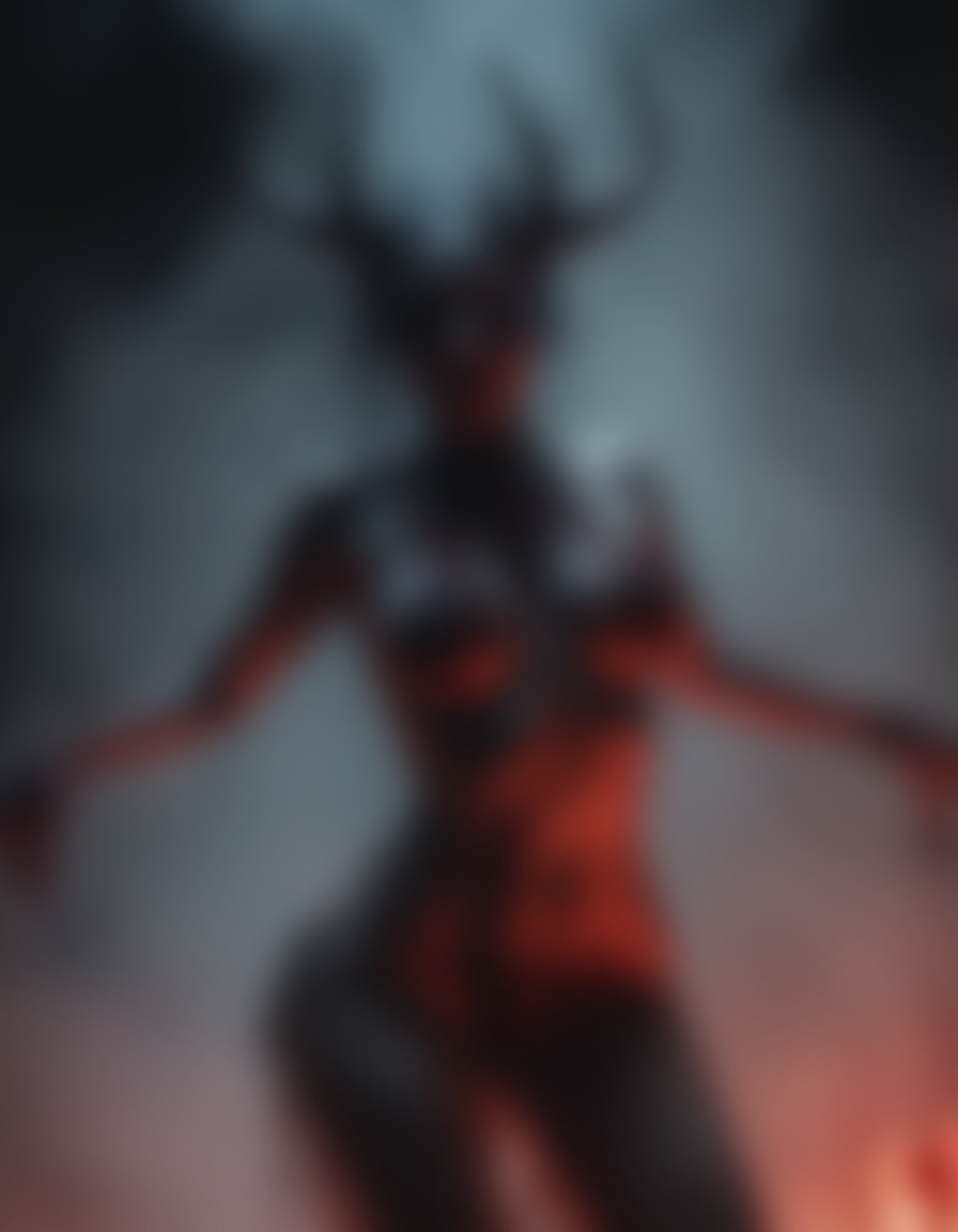 demonesse, dancing, abyss, fantasy, demon, sexy, nsfw	