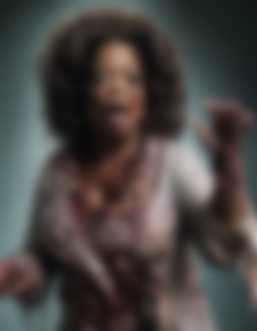 oprah winfrey, zombie, horror, undead, decay, craving, illustration, celebrities