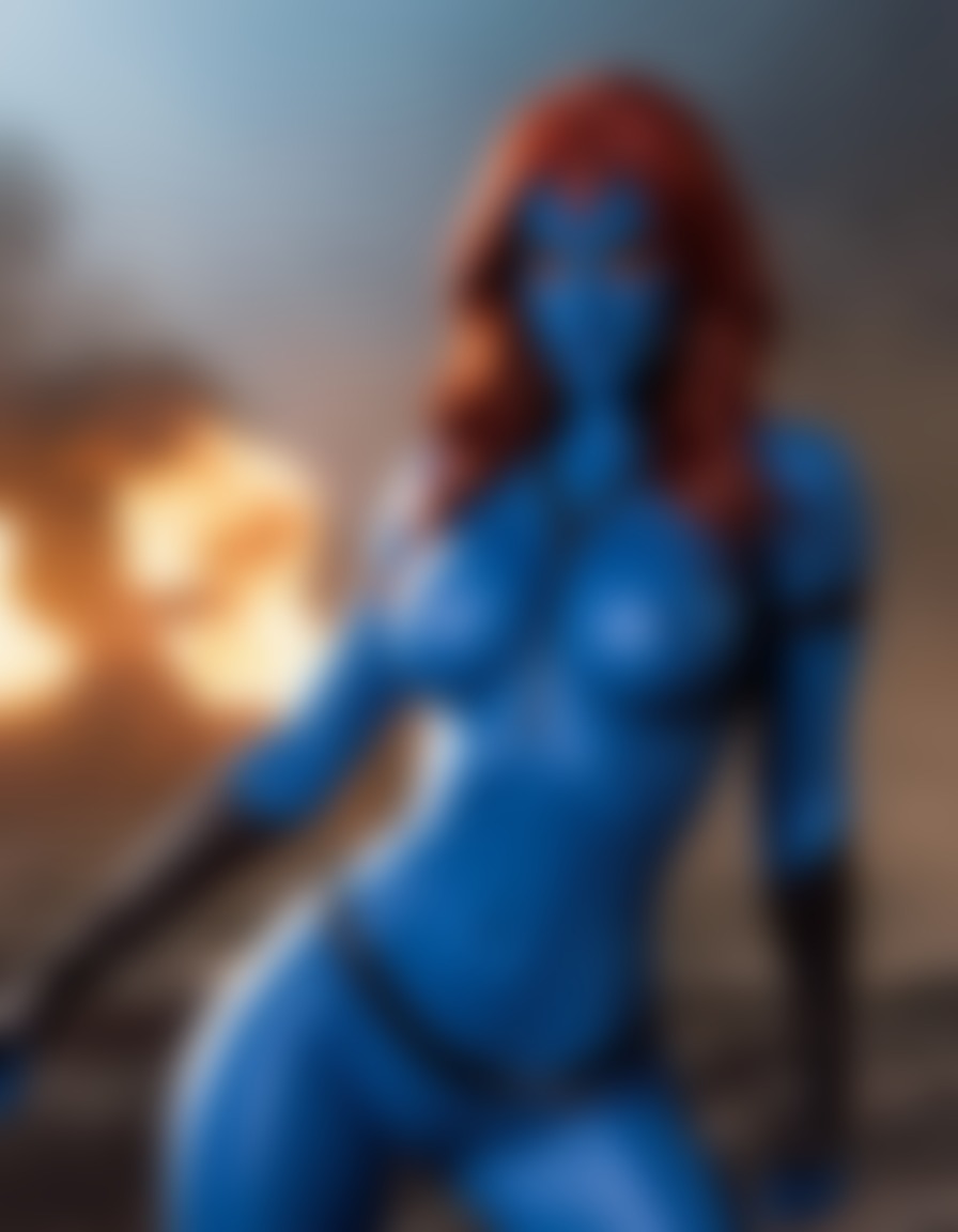 superhero, defeated, mystique, x-men