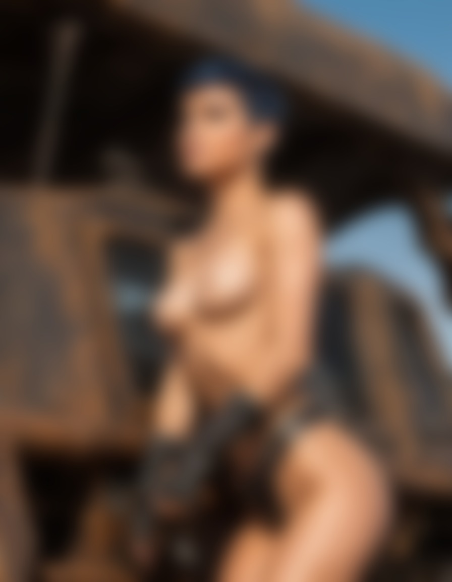 furiosa, seductive, war rig, post-apocalyptic, action heroine, furiosa, mad max, ai, aiart, art, digitalart